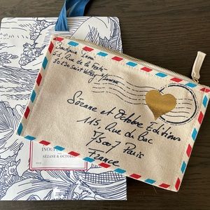 Sézane x Inouï Éditions Pouch with gift pouch (Historie print)